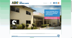 Desktop Screenshot of aboes.org.br